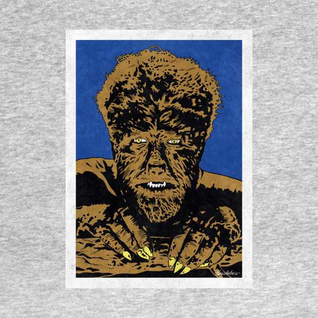THE WOLFMAN (Pop Art) by Famous Weirdos
